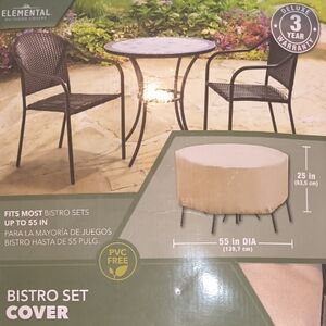 Element Bistro Set Cover - Tan
